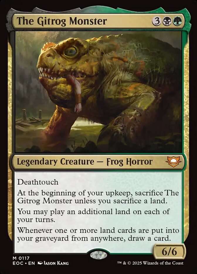 The Gitrog Monster 117 (Commander: Edge of Eternities)  | Good Games Adelaide SA