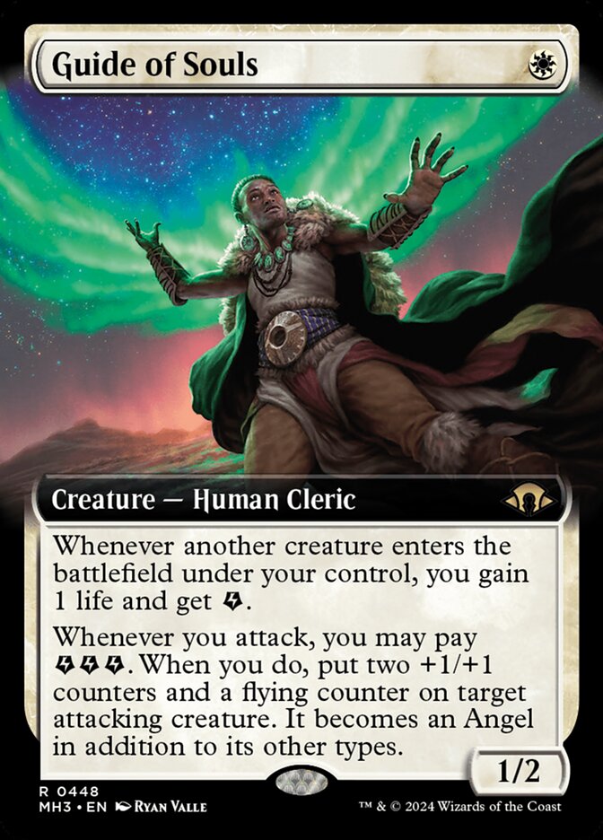 Guide of Souls 448/319 (Modern Horizons 3)  - Extended Art | Good Games Adelaide SA