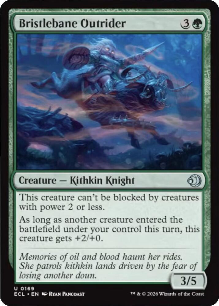 Bristlebane Outrider 169 (Lorwyn Eclipsed)  - Foil | Good Games Adelaide SA