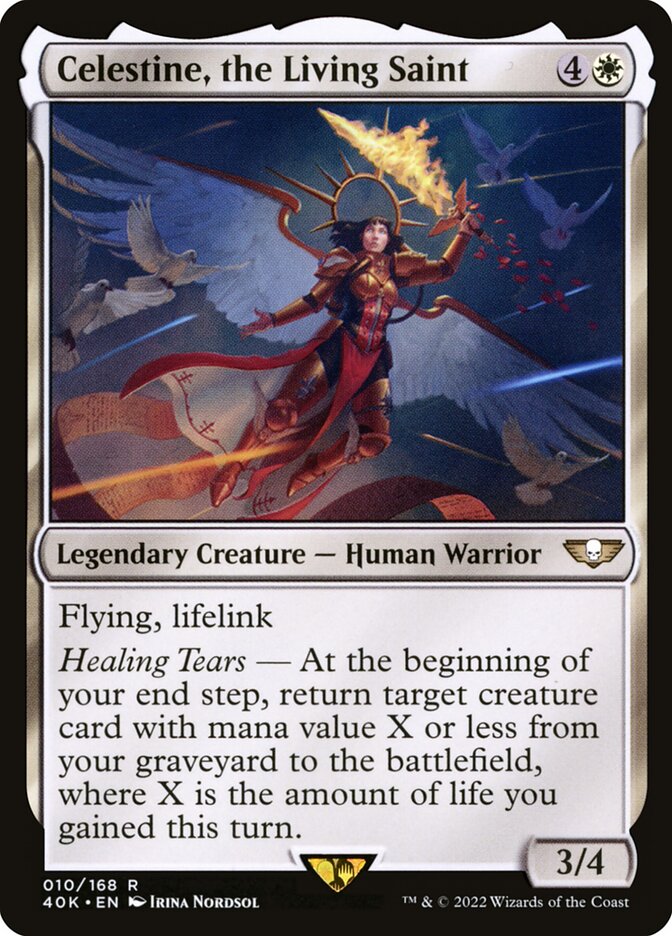 Celestine the Living Saint 10 (Universes Beyond: Warhammer 40,000)  | Good Games Adelaide SA