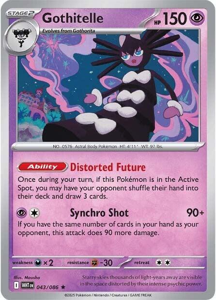 Gothitelle 043/086 (SV: White Flare)  - Holofoil | Good Games Adelaide SA