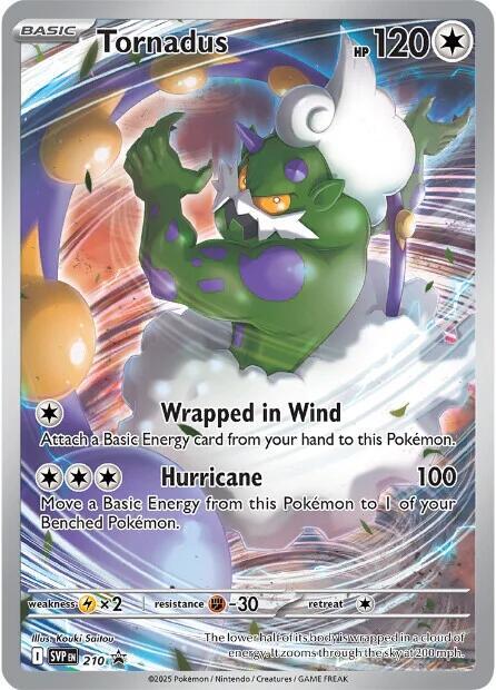 Tornadus 210 210 (SV: Scarlet & Violet Promo Cards)  - Holofoil | Good Games Adelaide SA