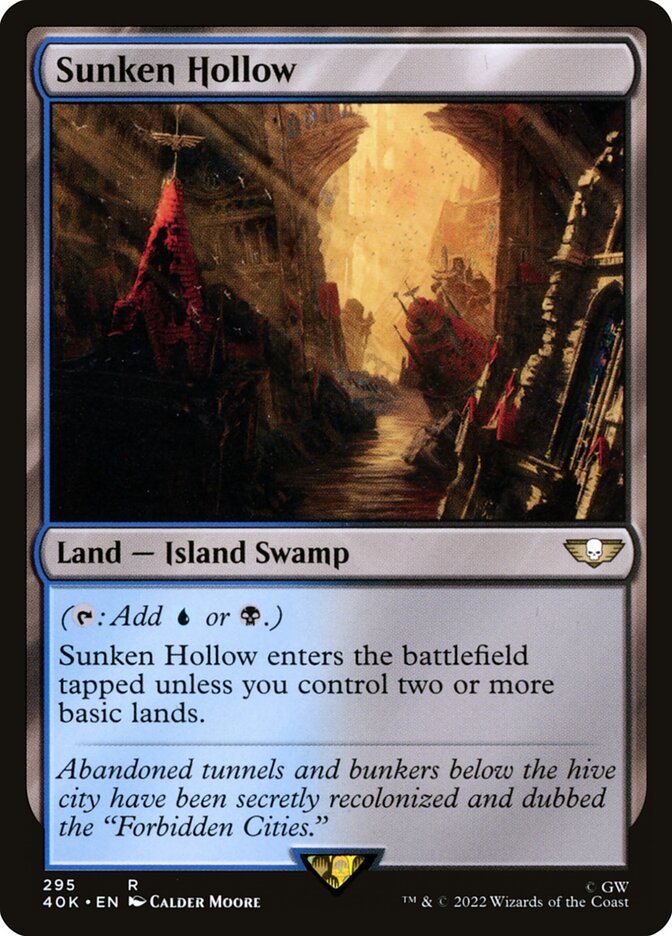 Sunken Hollow 295 (Universes Beyond: Warhammer 40,000)  | Good Games Adelaide SA