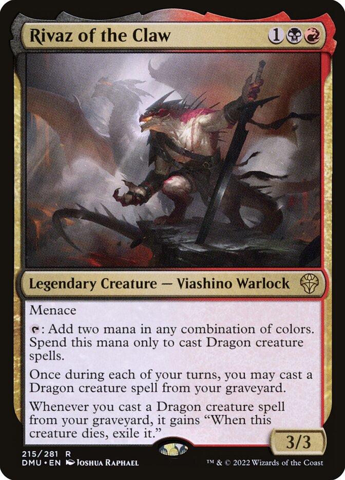 Rivaz of the Claw 215 (Dominaria United)  - Foil | Good Games Adelaide SA