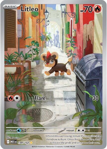 Litleo 139/132 (ME01: Mega Evolution)  - Holofoil | Good Games Adelaide SA