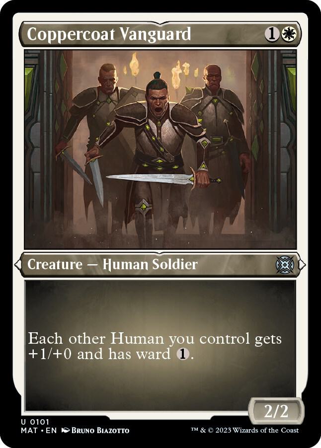 Coppercoat Vanguard 101 (March of the Machine: The Aftermath)  - Etched Foil | Good Games Adelaide SA
