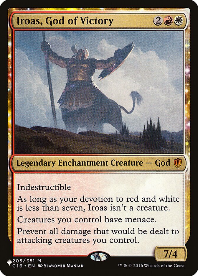 Iroas God of Victory 205/351 (The List Reprints)  | Good Games Adelaide SA