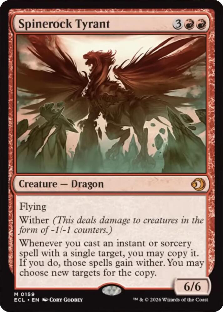 Spinerock Tyrant 159 (Lorwyn Eclipsed)  - Foil | Good Games Adelaide SA
