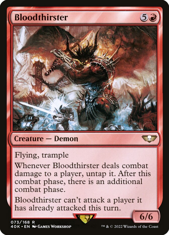 Bloodthirster 73 (Universes Beyond: Warhammer 40,000)  | Good Games Adelaide SA