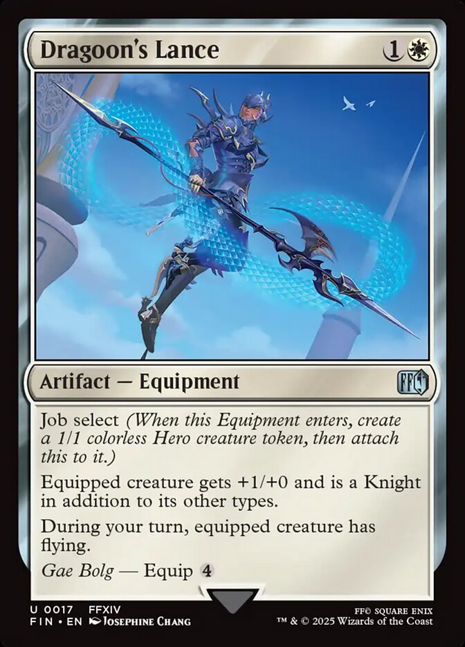 Dragoon's Lance 17 (FINAL FANTASY)  - Foil | Good Games Adelaide SA