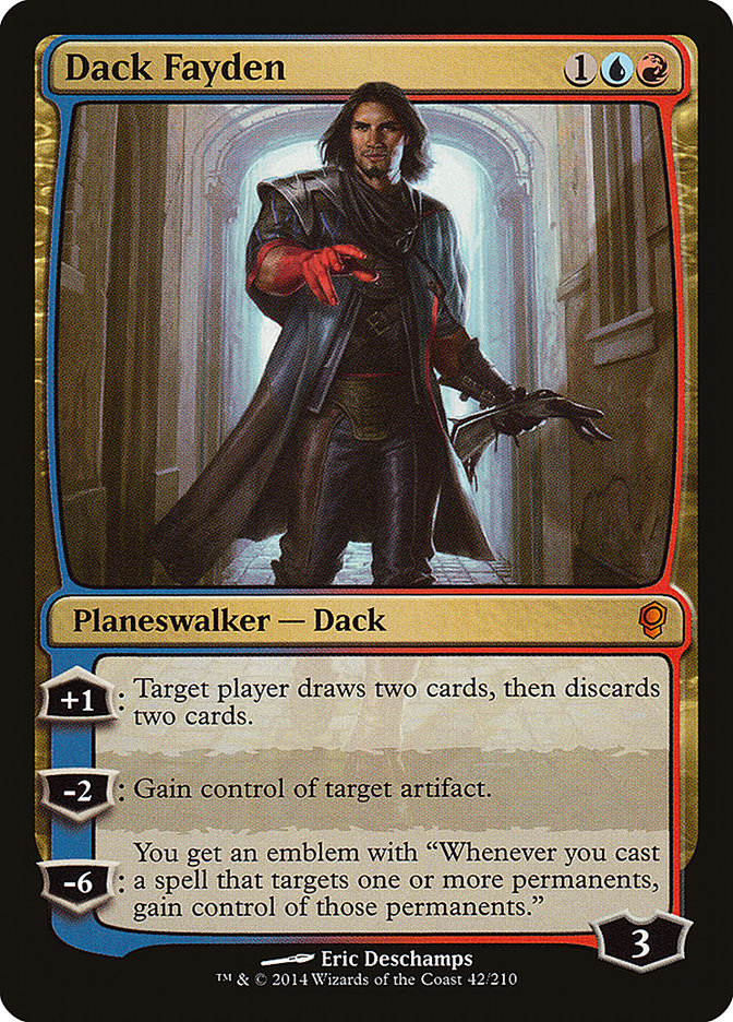 Dack Fayden 42/210 (Conspiracy)  - Foil | Good Games Adelaide SA