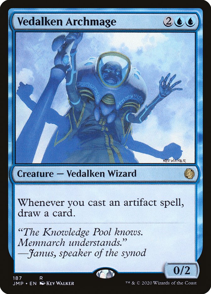 Vedalken Archmage 187 (Jumpstart)  | Good Games Adelaide SA