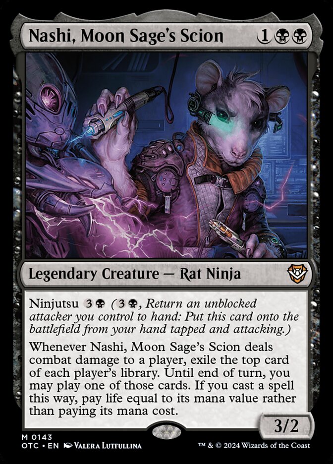 Nashi, Moon Sage's Scion 143 (Commander: Outlaws of Thunder Junction)  | Good Games Adelaide SA