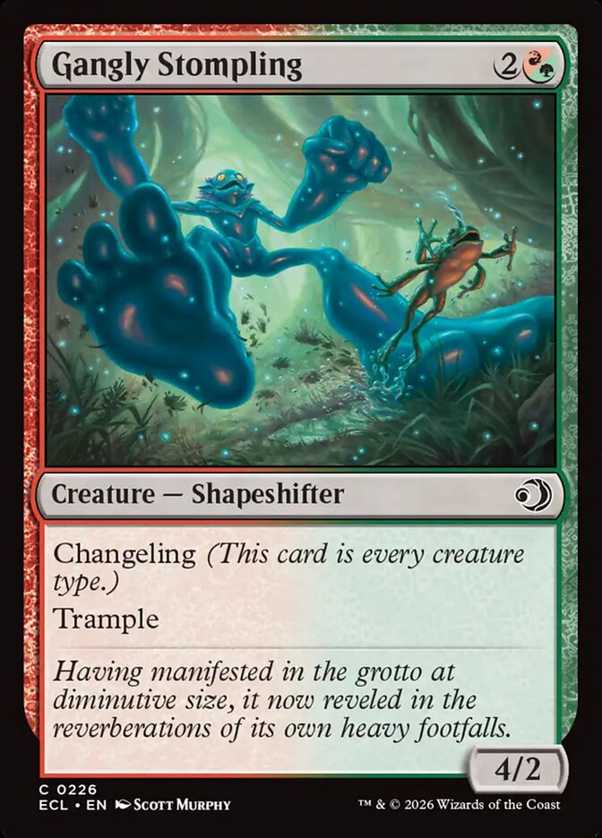 Gangly Stompling 226 (Lorwyn Eclipsed)  - Foil | Good Games Adelaide SA