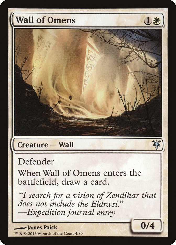 Wall of Omens 4 (Duel Decks: Sorin vs. Tibalt)  | Good Games Adelaide SA