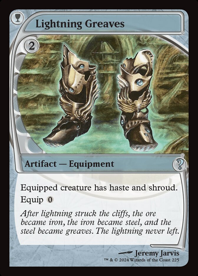 Lightning Greaves 225 (Mystery Booster 2)  | Good Games Adelaide SA