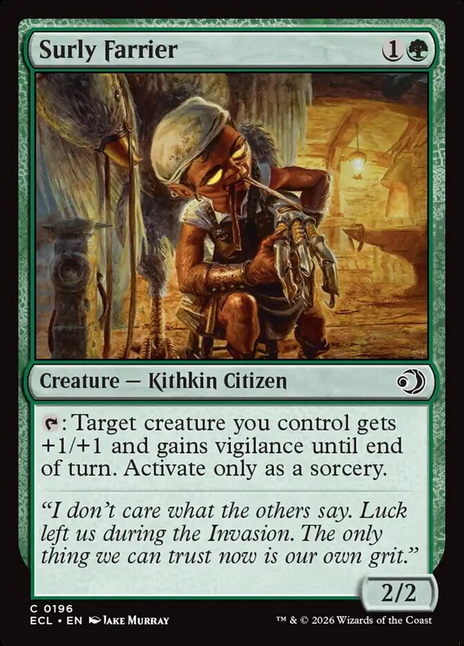 Surly Farrier 196 (Lorwyn Eclipsed)  - Foil | Good Games Adelaide SA