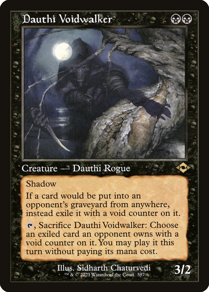 Dauthi Voidwalker Retro Frame 397 (Modern Horizons 2)  - Foil | Good Games Adelaide SA