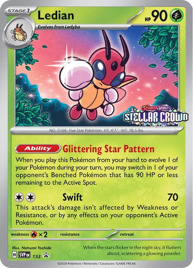 Ledian 133 (SV: Scarlet & Violet Promo Cards)  - Holofoil | Good Games Adelaide SA