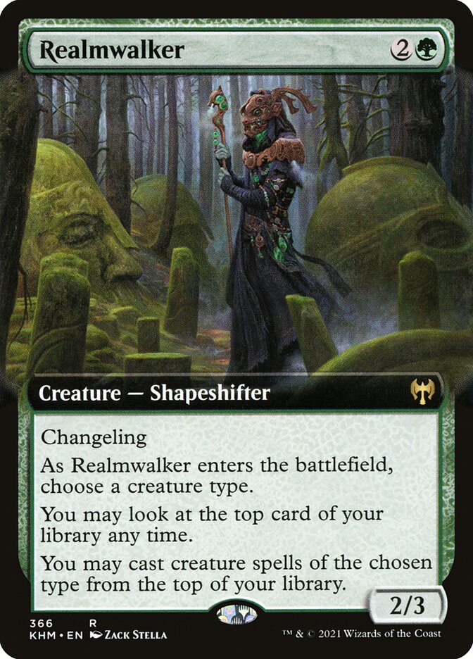 Realmwalker 366 (Kaldheim)  - Extended Art | Good Games Adelaide SA