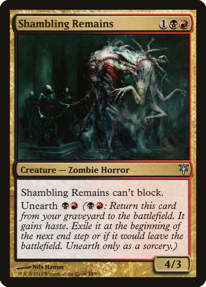 Shambling Remains 48 (Duel Decks: Sorin vs. Tibalt)  | Good Games Adelaide SA