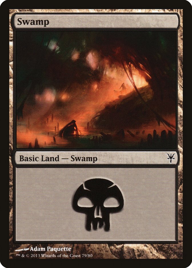 Swamp 79 (Duel Decks: Sorin vs. Tibalt)  | Good Games Adelaide SA