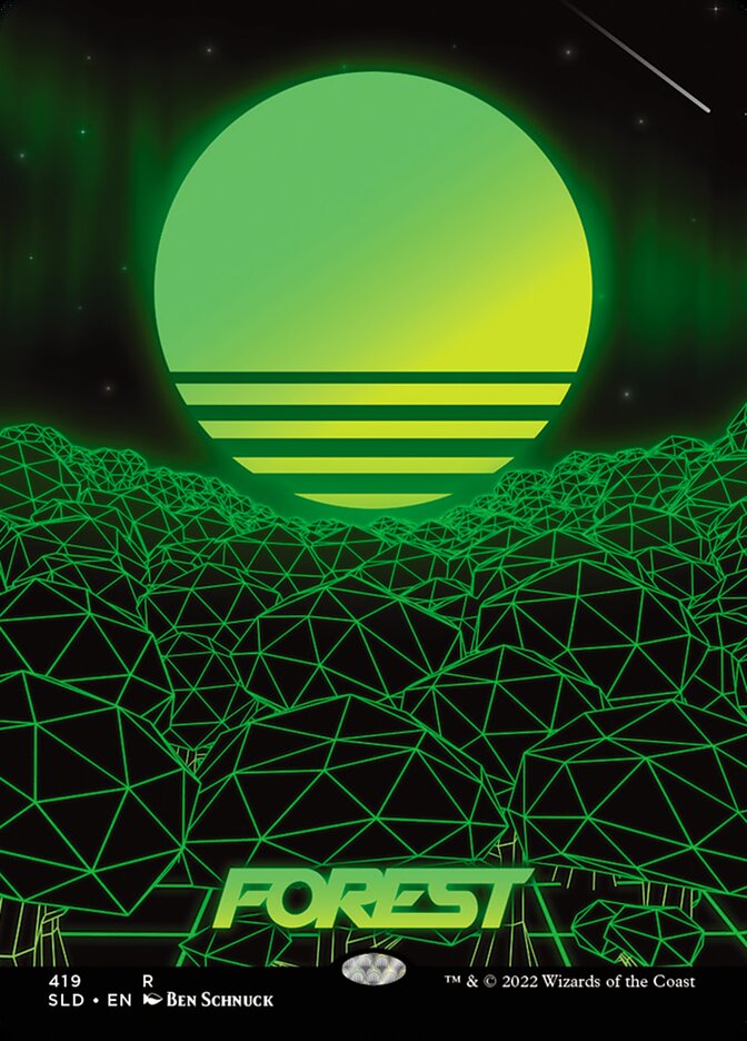 Forest 419 (Secret Lair Drop Series)  - Foil | Good Games Adelaide SA