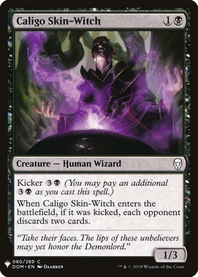 Caligo Skin-Witch 80 (The List Reprints)  | Good Games Adelaide SA