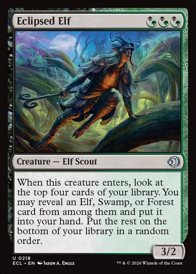 Eclipsed Elf 218 (Lorwyn Eclipsed)  - Foil | Good Games Adelaide SA