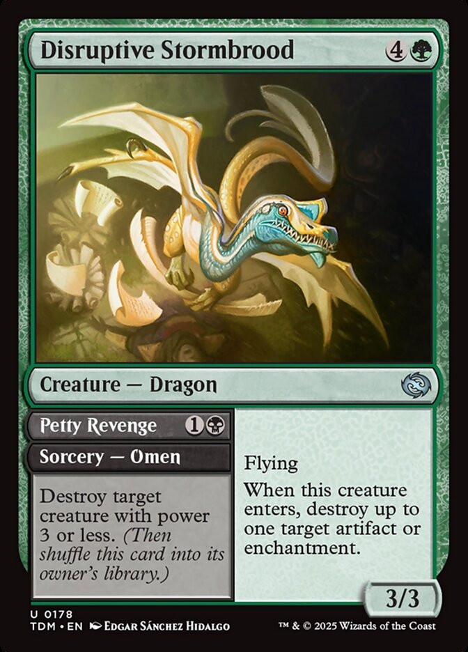 Disruptive Stormbrood // Petty Revenge 178 (Tarkir: Dragonstorm)  | Good Games Adelaide SA
