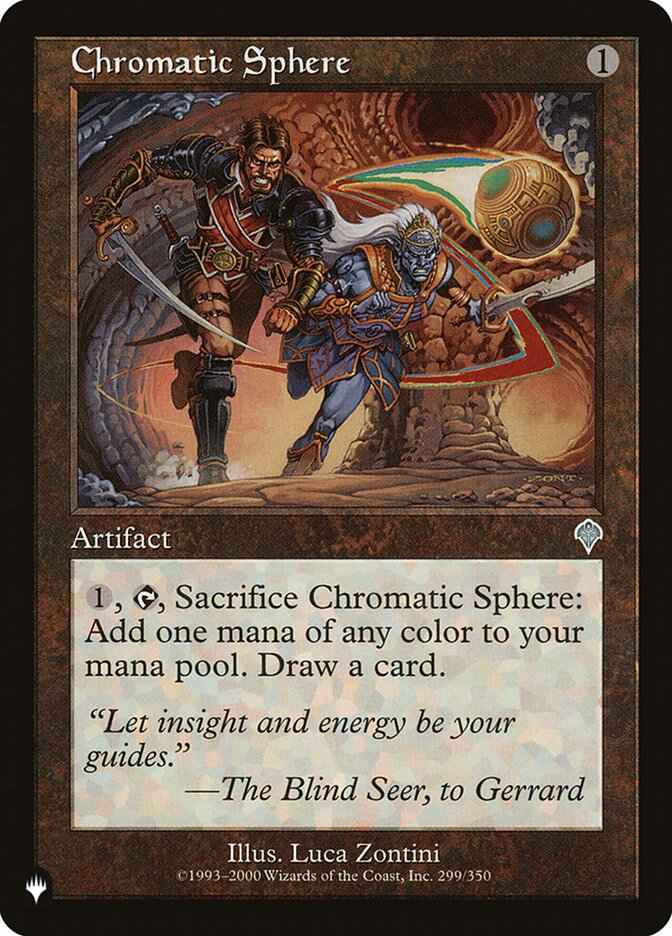 Chromatic Sphere 299/350 (The List Reprints)  | Good Games Adelaide SA
