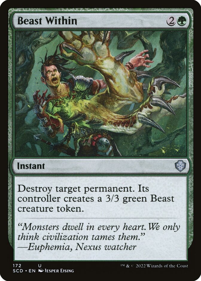 Beast Within 172 (Starter Commander Decks)  | Good Games Adelaide SA
