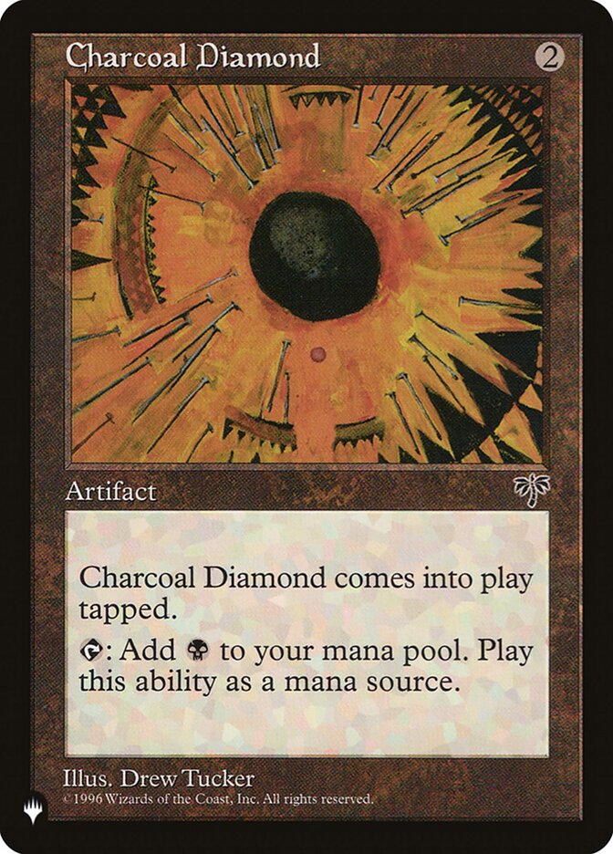 Charcoal Diamond  (The List Reprints)  | Good Games Adelaide SA