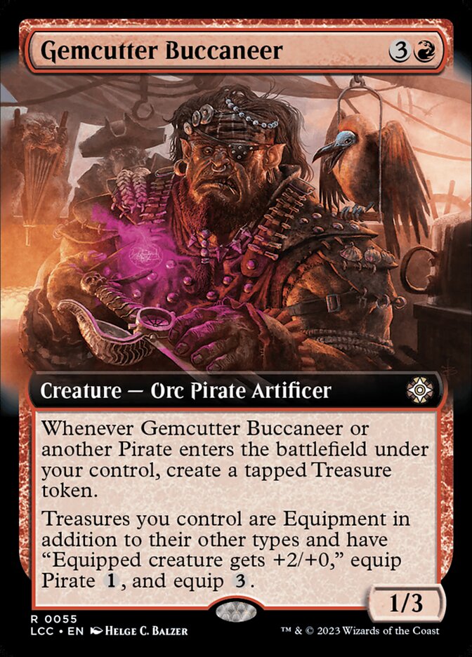Gemcutter Buccaneer 55 (Commander: The Lost Caverns of Ixalan)  | Good Games Adelaide SA