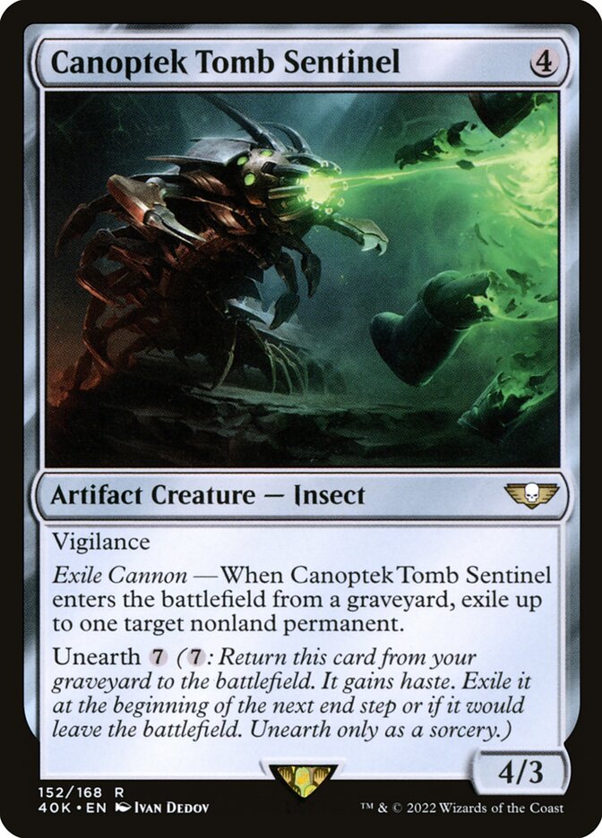 Canoptek Tomb Sentinel 152 (Universes Beyond: Warhammer 40,000)  | Good Games Adelaide SA