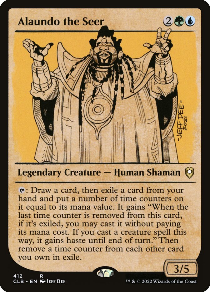 Alaundo the Seer 412 (Commander Legends: Battle for Baldur's Gate)  | Good Games Adelaide SA