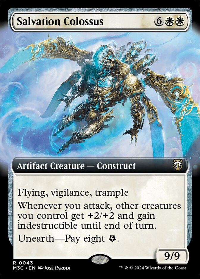 Salvation Colossus 43/411 (Commander: Modern Horizons 3)  - Extended Art | Good Games Adelaide SA