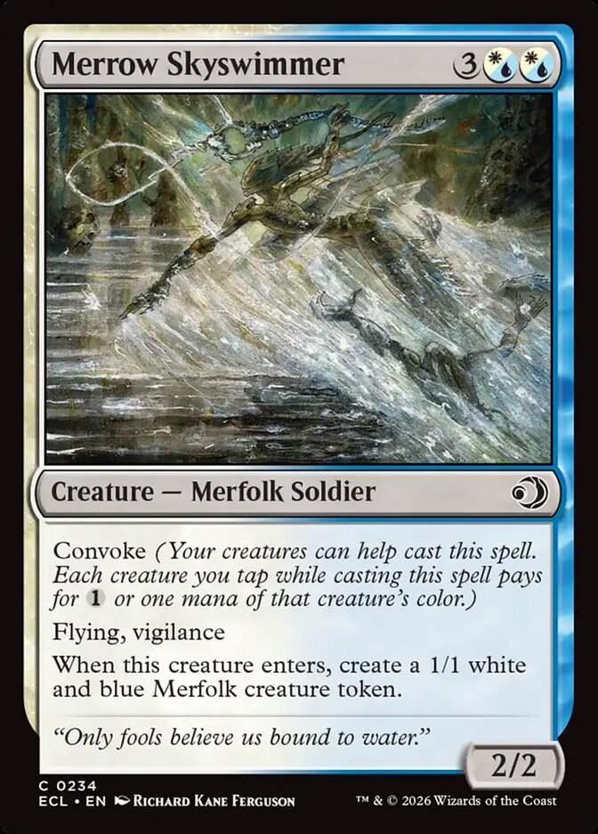 Merrow Skyswimmer 234 (Lorwyn Eclipsed)  - Foil | Good Games Adelaide SA