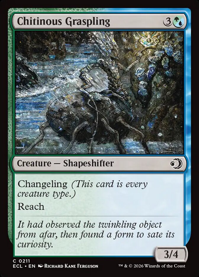 Chitinous Graspling 211 (Lorwyn Eclipsed)  - Foil | Good Games Adelaide SA