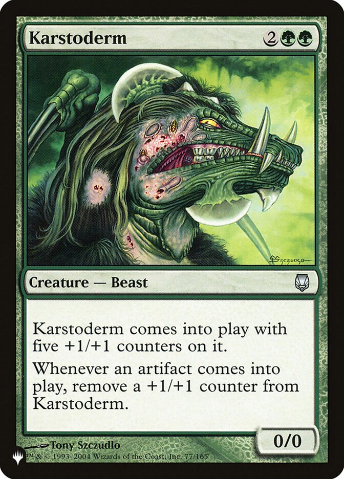 Karstoderm 77/165 (The List Reprints)  | Good Games Adelaide SA