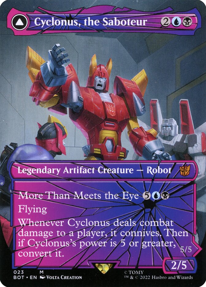 Cyclonus, the Saboteur // Cyclonus, Cybertronian Fighter 23 (Universes Beyond: Transformers)  | Good Games Adelaide SA