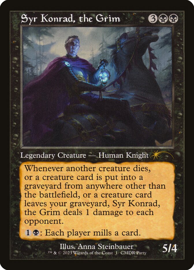 Syr Konrad the Grim Retro Frame 1 (WPN & Gateway Promos)  | Good Games Adelaide SA