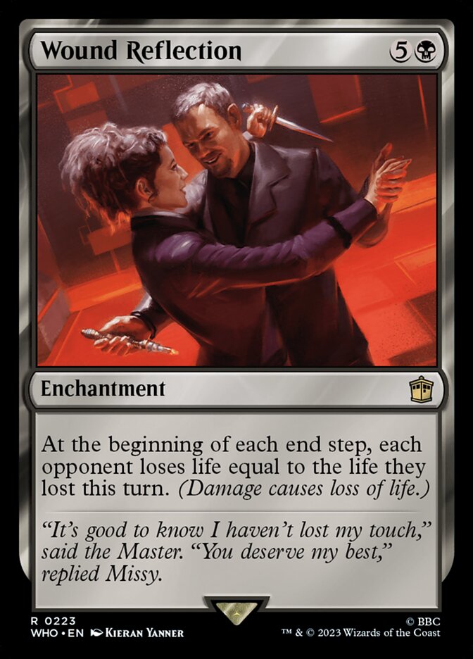 Wound Reflection 223 (Universes Beyond: Doctor Who)  - Foil | Good Games Adelaide SA