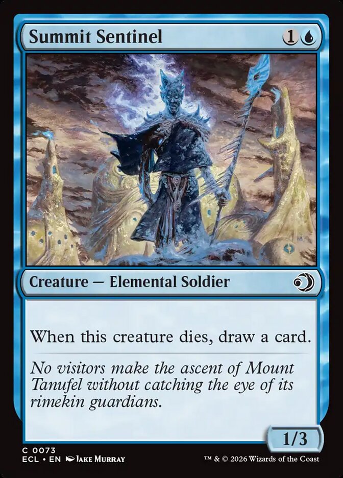 Summit Sentinel 73 (Lorwyn Eclipsed)  - Foil | Good Games Adelaide SA