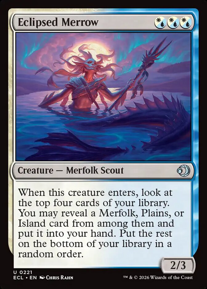 Eclipsed Merrow 221 (Lorwyn Eclipsed)  - Foil | Good Games Adelaide SA