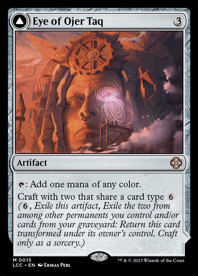 Eye of Ojer Taq // Apex Observatory 15 (Commander: The Lost Caverns of Ixalan)  - Foil | Good Games Adelaide SA