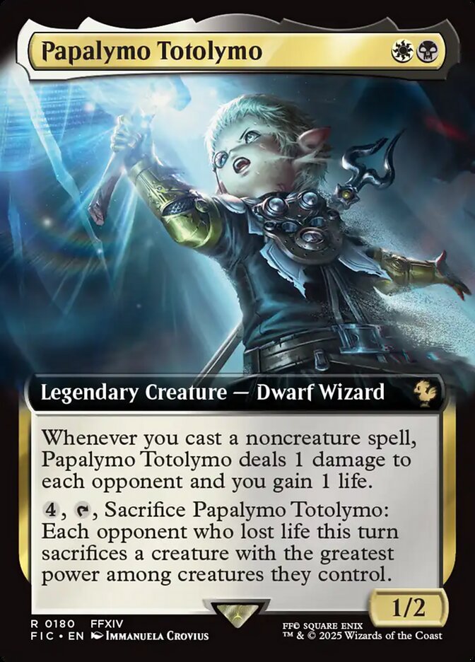 Papalymo Totolymo 180 (Commander: FINAL FANTASY)  - Extended Art | Good Games Adelaide SA