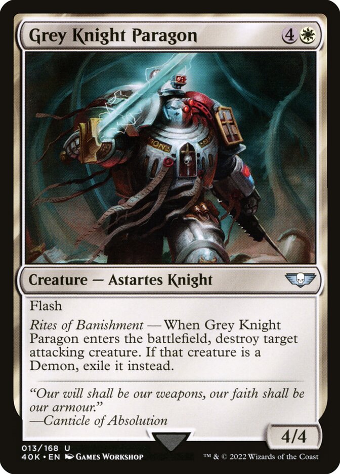 Grey Knight Paragon 13 (Universes Beyond: Warhammer 40,000)  | Good Games Adelaide SA