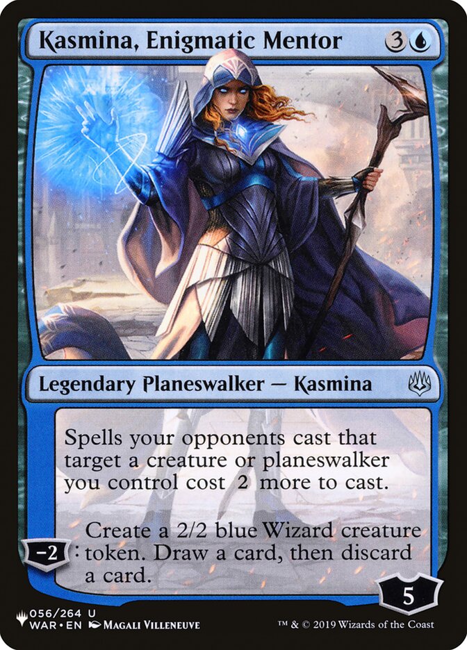 Kasmina, Enigmatic Mentor 056/264 (The List Reprints)  | Good Games Adelaide SA
