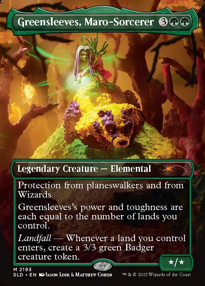 Greensleeves, Maro-Sorcerer 2193 (Secret Lair Drop Series)  | Good Games Adelaide SA